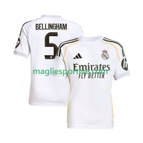Completo Calcio Real Madrid Jude Bellingham 5 Divisa Prima 2025-2026
